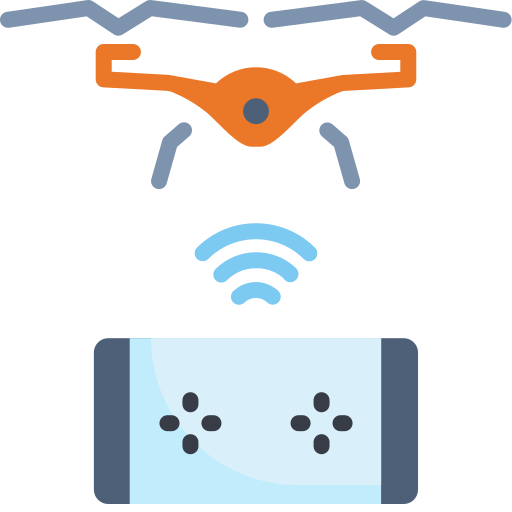 Drone Kosonicon Flat icon