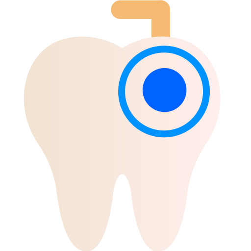 opieka dentystyczna Generic Gradient ikona