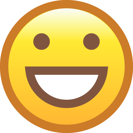 Smile Smooth Rounded Color icon