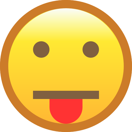 Tongue Smooth Rounded Color icon