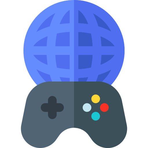 World Basic Rounded Flat icon