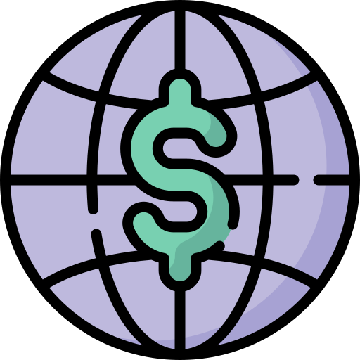 economía Special Lineal color icono