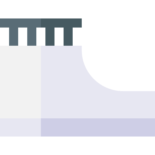 Ramp Basic Straight Flat icon