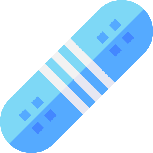 スケートボード Basic Straight Flat icon