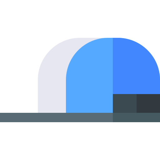 Cap Basic Straight Flat icon