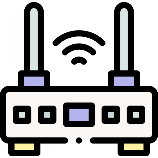 Wifi Detailed Rounded Lineal color icon