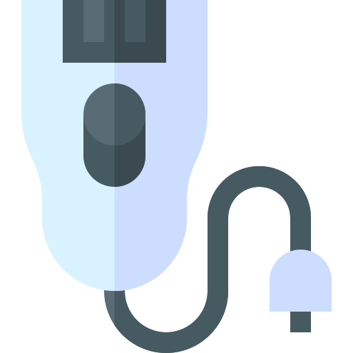 Electric razor Basic Straight Flat icon