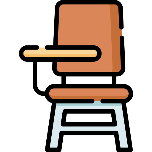 sedia della scrivania Special Lineal color icona