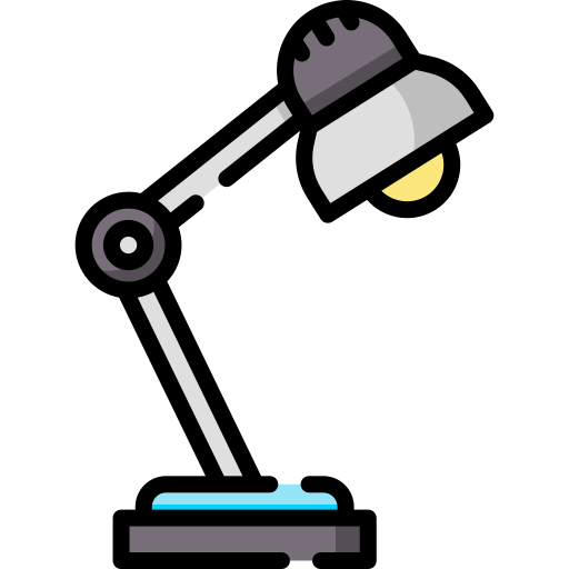 Desk lamp Special Lineal color icon