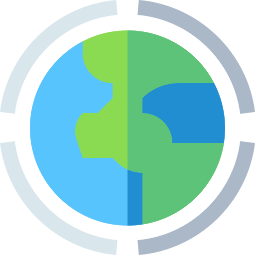 Ozone layer Basic Straight Flat icon