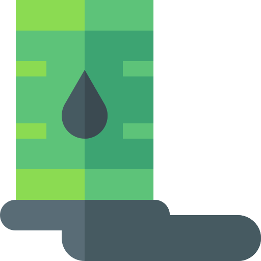 Oil spill Basic Straight Flat icon