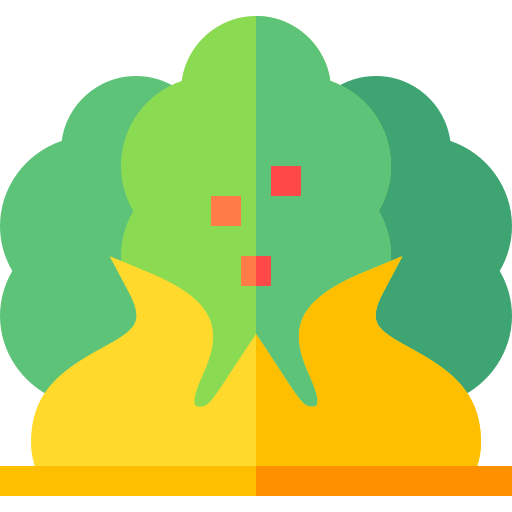 Forest fire Basic Straight Flat icon