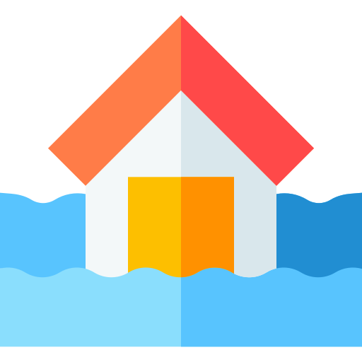 Inundación Basic Straight Flat icono