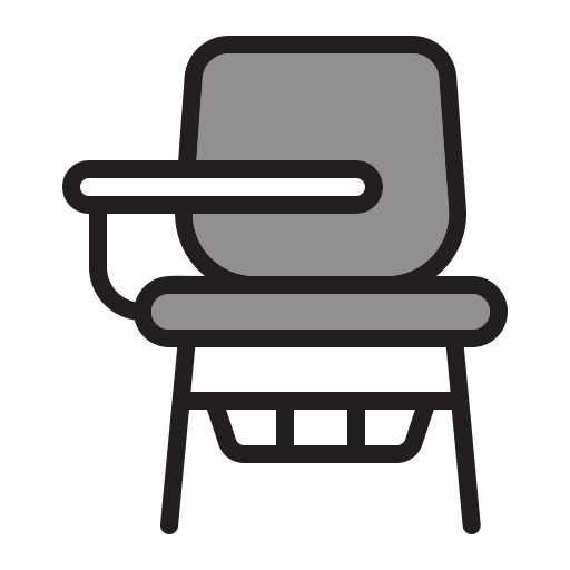 stoel Generic Grey icoon