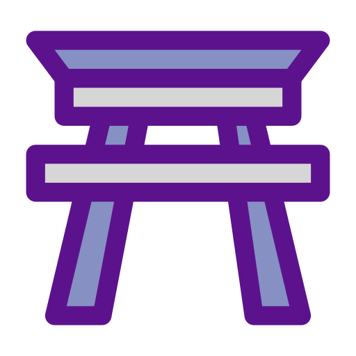 torii-poort Darius Dan Lineal Color icoon
