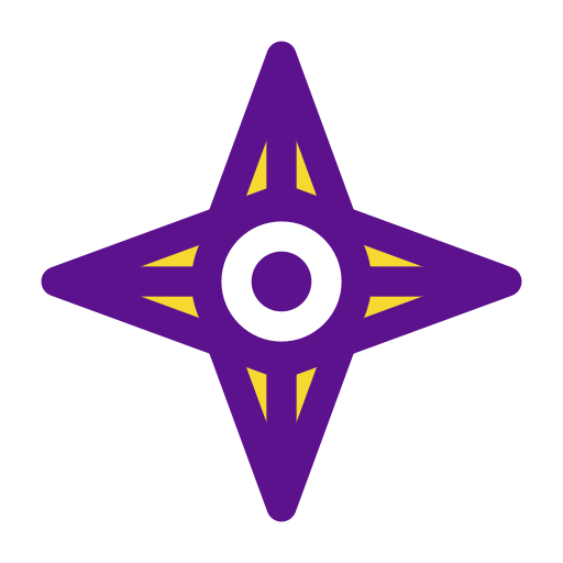 Shuriken Darius Dan Lineal Color icon