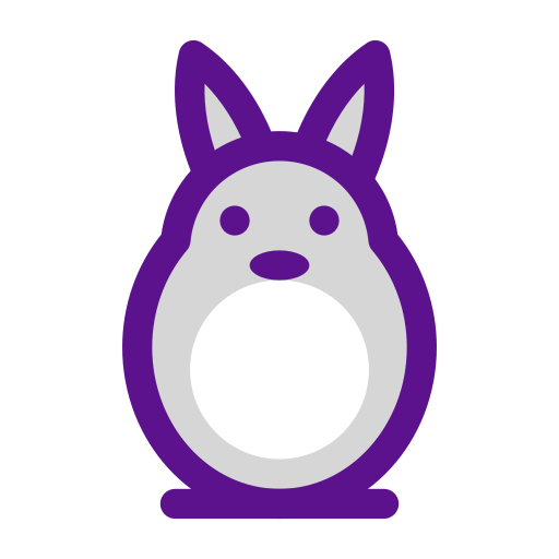 Rabbit Darius Dan Lineal Color icon