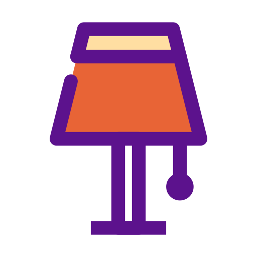 Lamp Darius Dan Lineal Color icon