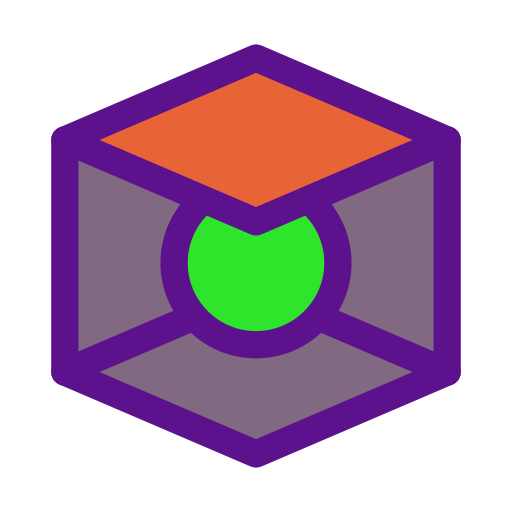 cube Darius Dan Lineal Color Icône