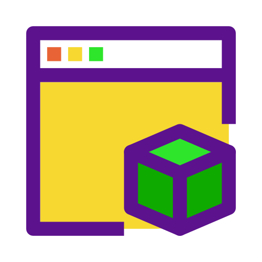 cube Darius Dan Lineal Color Icône