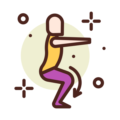yoga Darius Dan Lineal Color icon
