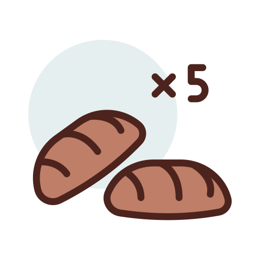 Bread Darius Dan Lineal Color icon