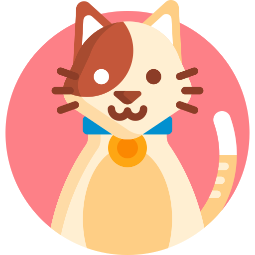 猫 Detailed Flat Circular Flat icon