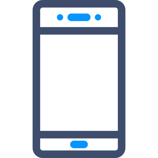 mobiele telefoon SBTS2018 Blue icoon