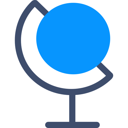 지구 SBTS2018 Blue icon