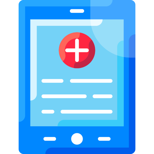 의료 앱 SBTS2018 Flat icon