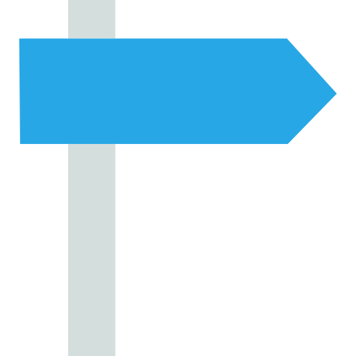 Street sign SBTS2018 Flat icon