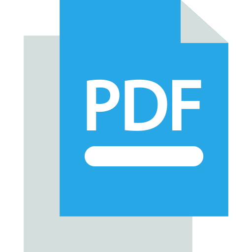 pdf SBTS2018 Flat icon
