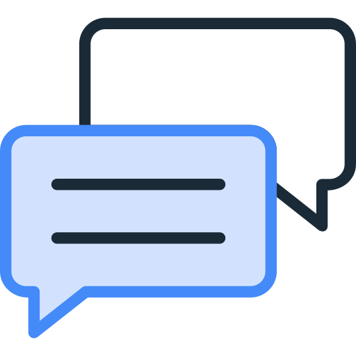 chat SBTS2018 Blue icono