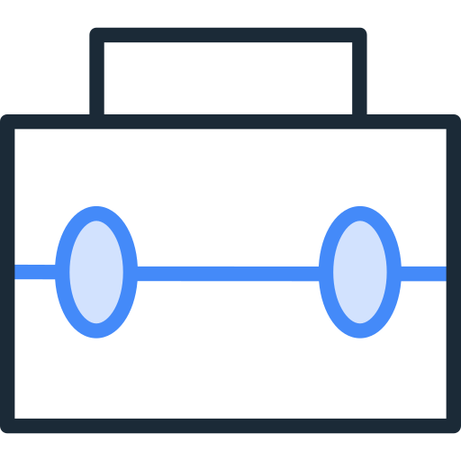 koffer SBTS2018 Blue icon
