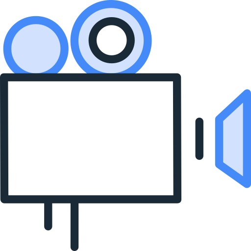 camara de video SBTS2018 Blue icono