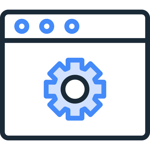 configuración web SBTS2018 Blue icono