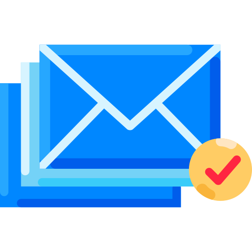 e-mail SBTS2018 Flat icoon