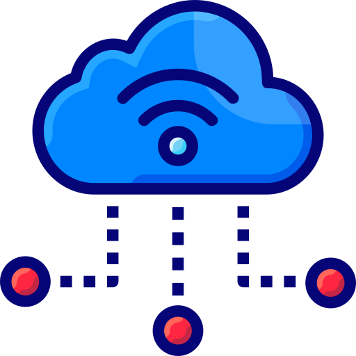 cloud computing SBTS2018 Lineal Color icon