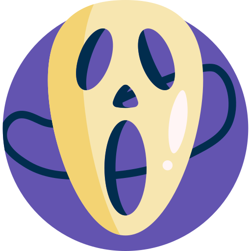 maschera Detailed Flat Circular Flat icona