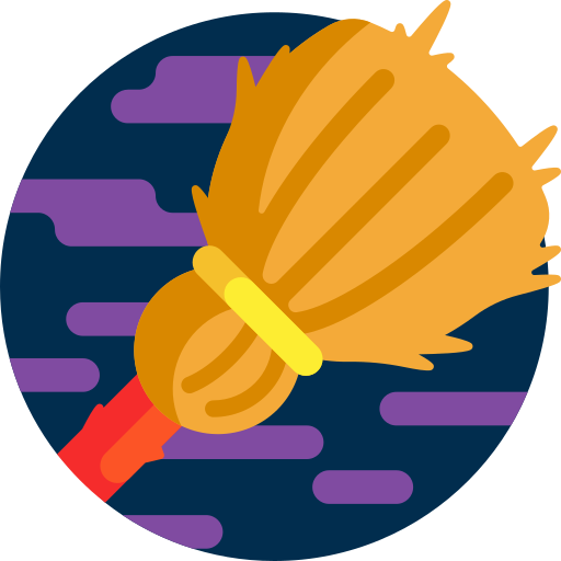 Broom Detailed Flat Circular Flat icon