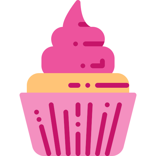 cupcake Berkahicon Flat icona