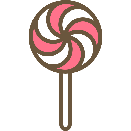 Caramelo Berkahicon Lineal Color icono