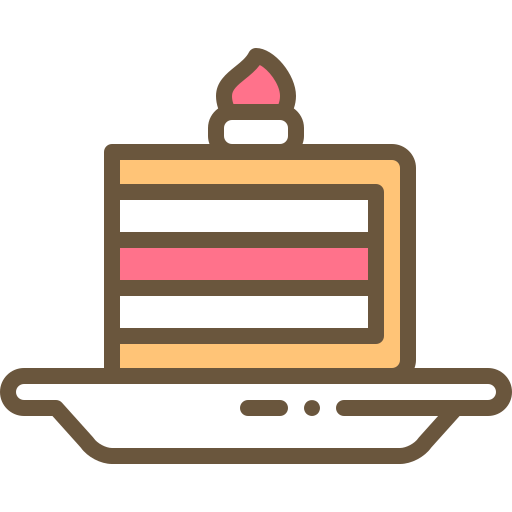 Cake Berkahicon Lineal Color icon