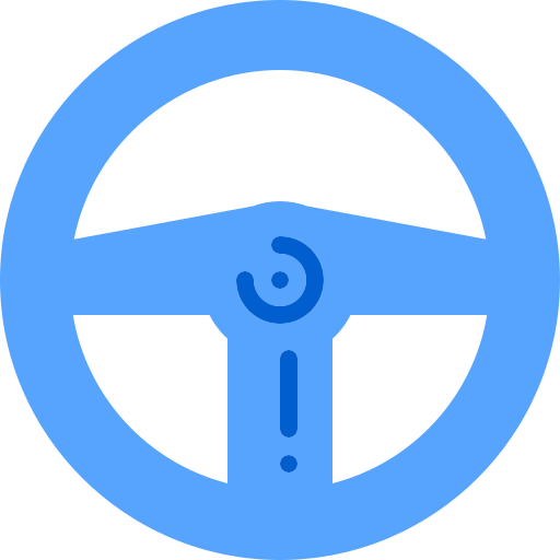 Steering wheel Berkahicon Flat icon