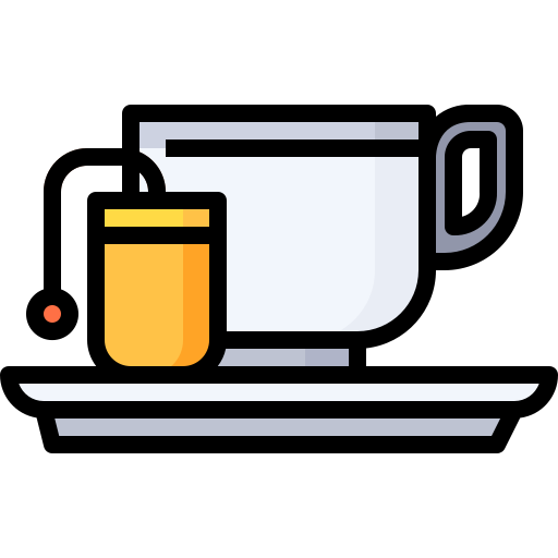 Горячий чай Justicon Lineal Color иконка