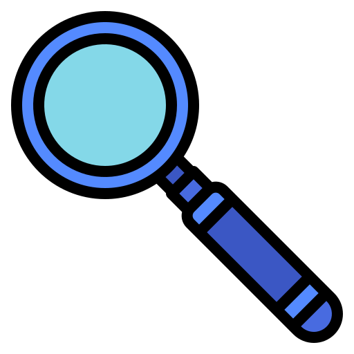Magnifying glass Ultimatearm Lineal Color icon