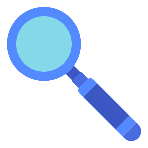 Magnifying glass Ultimatearm Flat icon