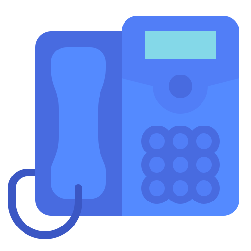 Telephone Ultimatearm Flat icon