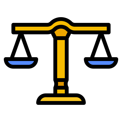 正義の天秤 Ultimatearm Lineal Color icon