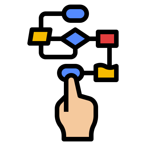 schemat blokowy Ultimatearm Lineal Color ikona